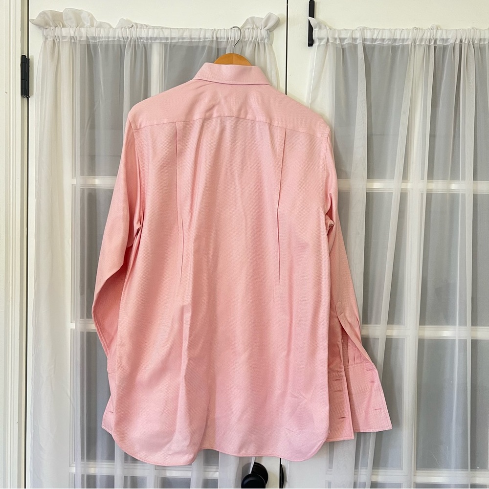 Thomas Pink Prestige Button Down Texture Shirt Sz 15.5 - 34 - Picture 7 of 7